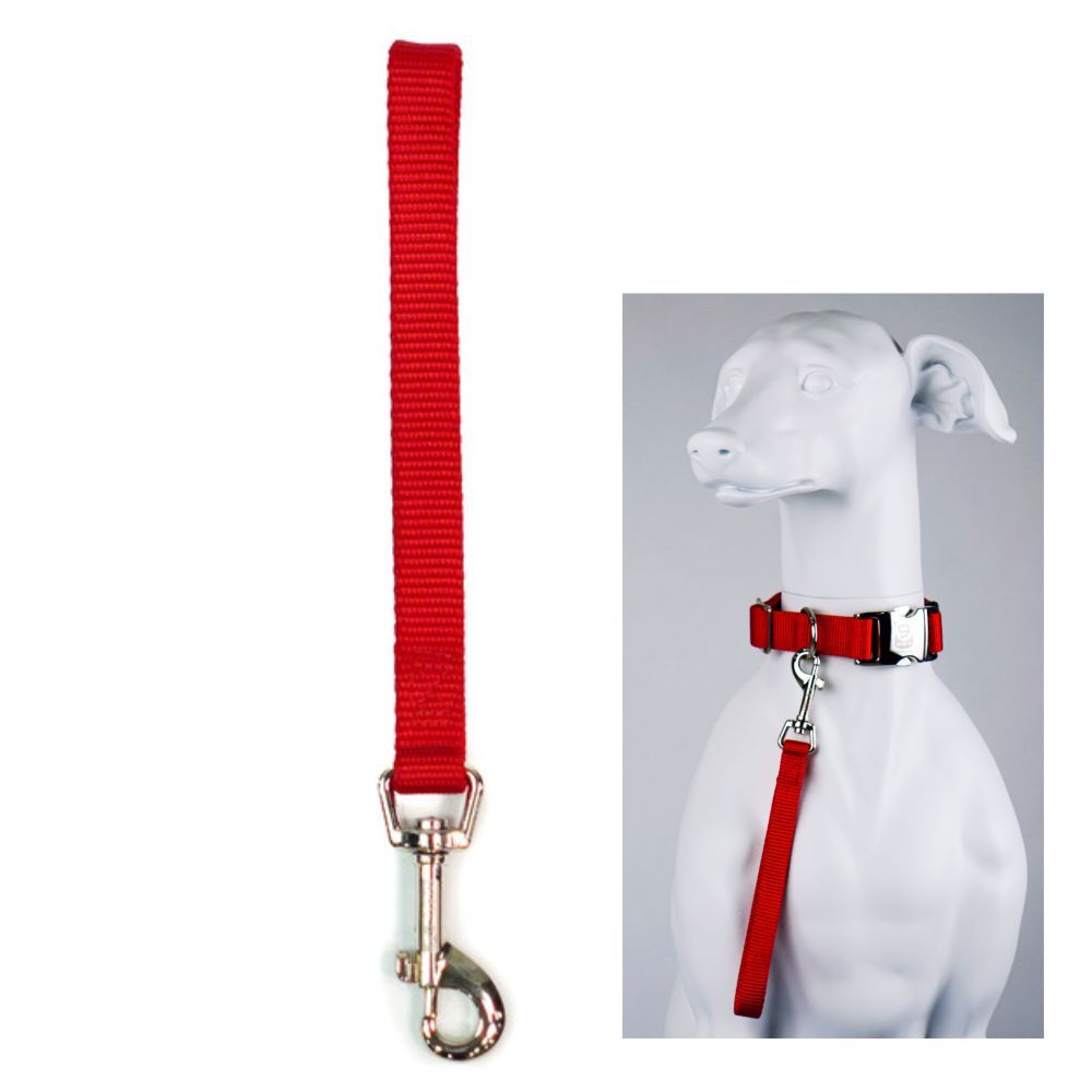Blue-9  Mini Tab Leash Red 23cm