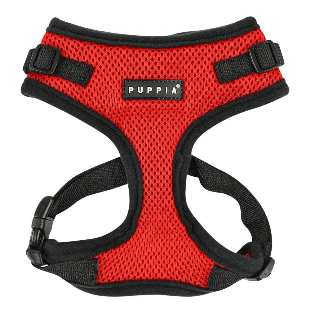 Puppia Ritefit Dog Harness Red S,M,L & XL