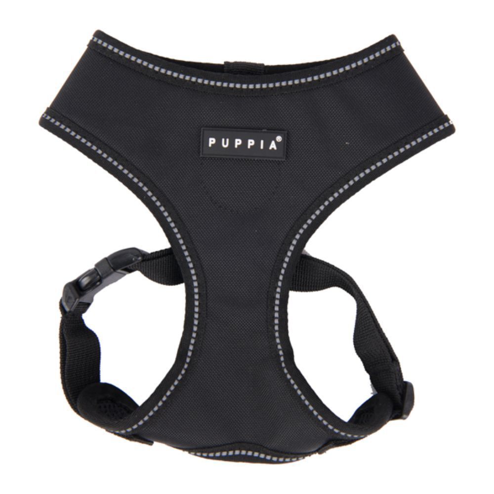 Puppia Trek Dog Harness Black Small