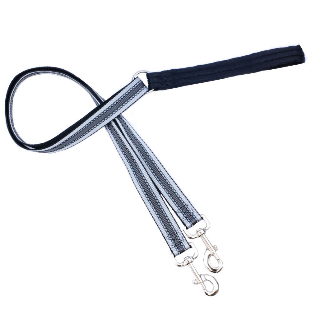 Freedom Training Dog Lead Reflective Black
