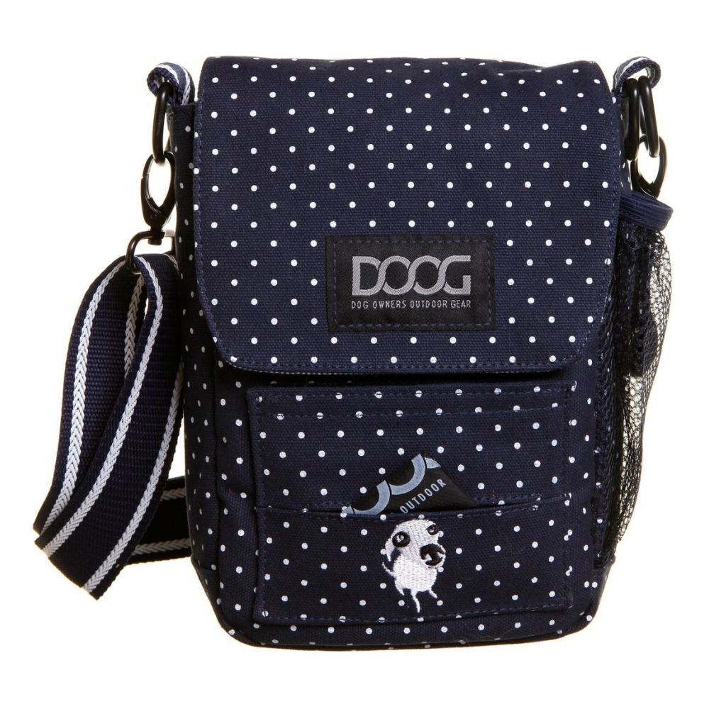 DOOG Walkie Bag Stella Navy and White Spots