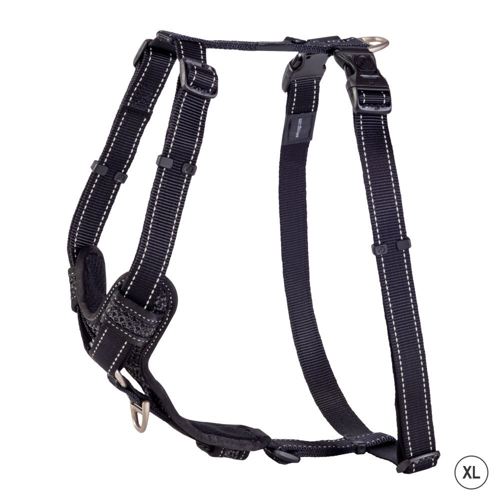 ROGZ Control Dog Harness, Black (XLarge)