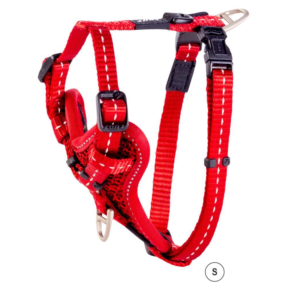ROGZ Control Dog Harness, Red (Small)