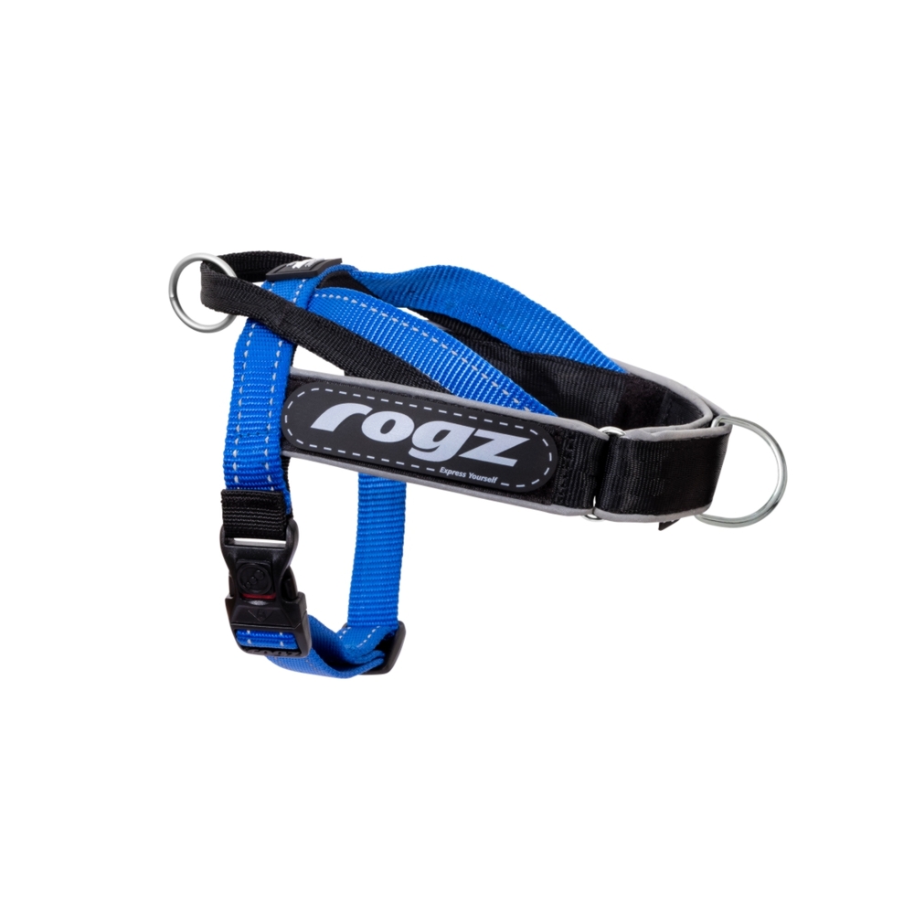 Rogz LetzGo Personalised Harness Blue (Small)