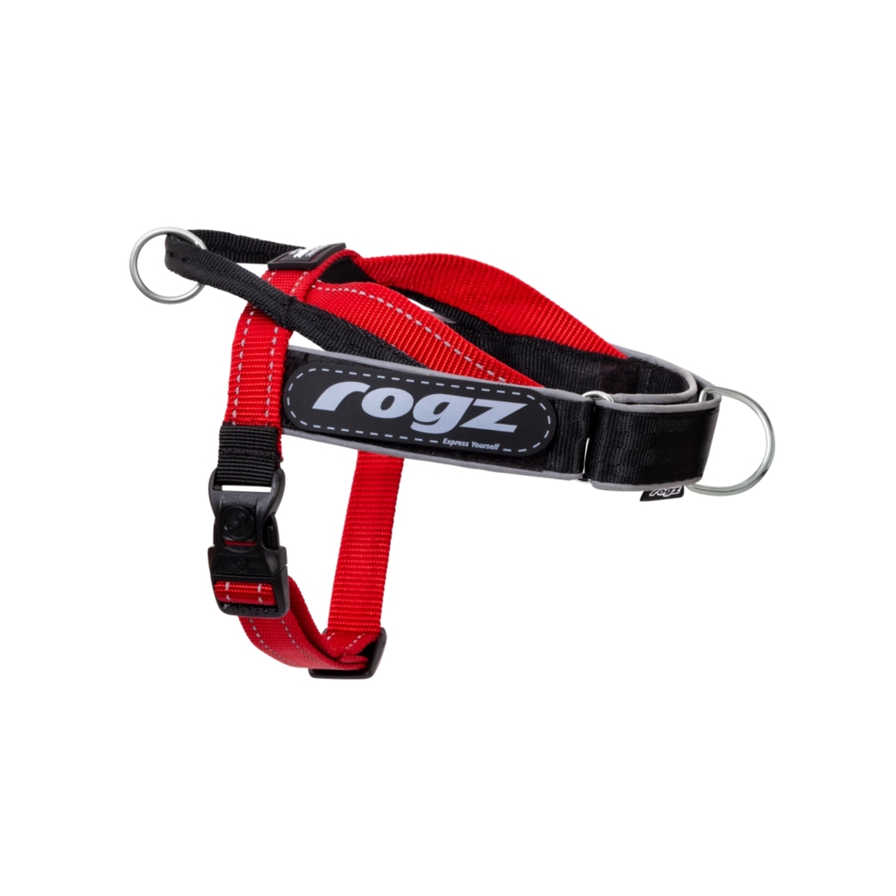 Rogz LetzGo Personalised Harness Red (Small)