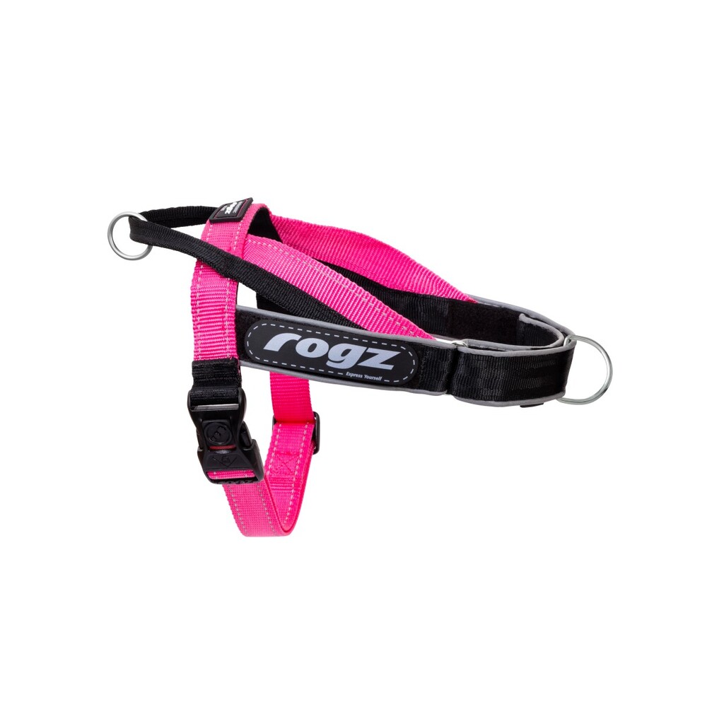 Rogz LetzGo Personalised Harness Pink (Medium)