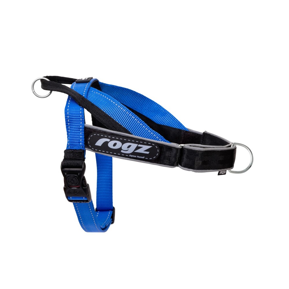 Rogz LetzGo Personalised Harness Blue (Medium/Large)