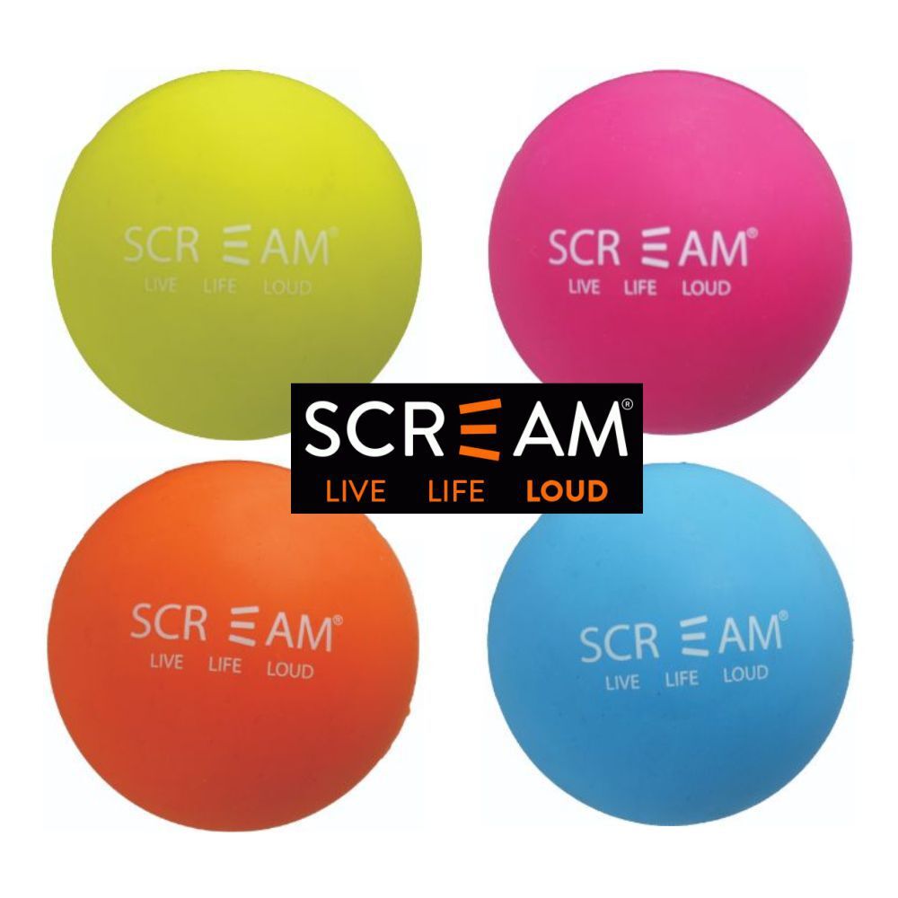 Scream High Bounce Chase Float 6cm Rubber Dog Ball
