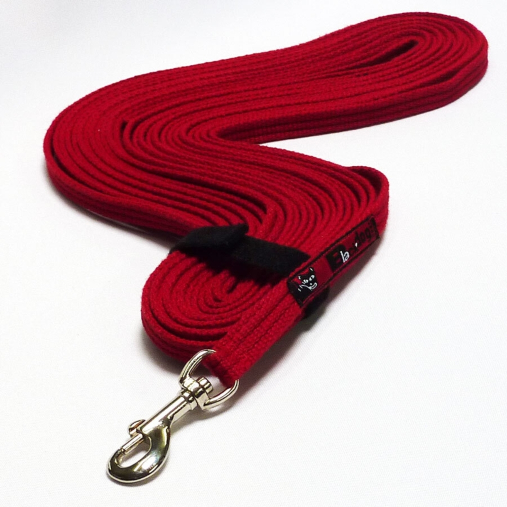Black Dog Wear 11m Tracking Recall Lead Red (Mini)