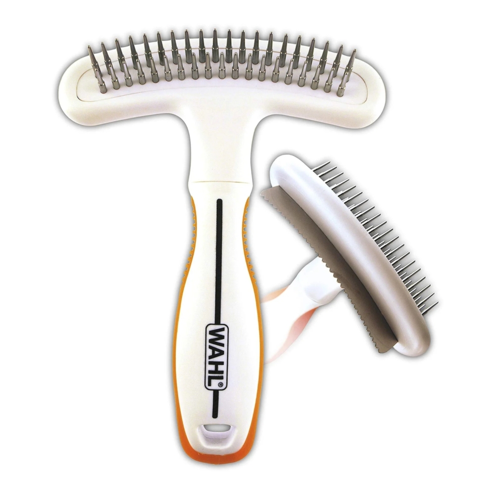 Wahl Double Row Rake with Shedding Blade Dog Grooming Tool