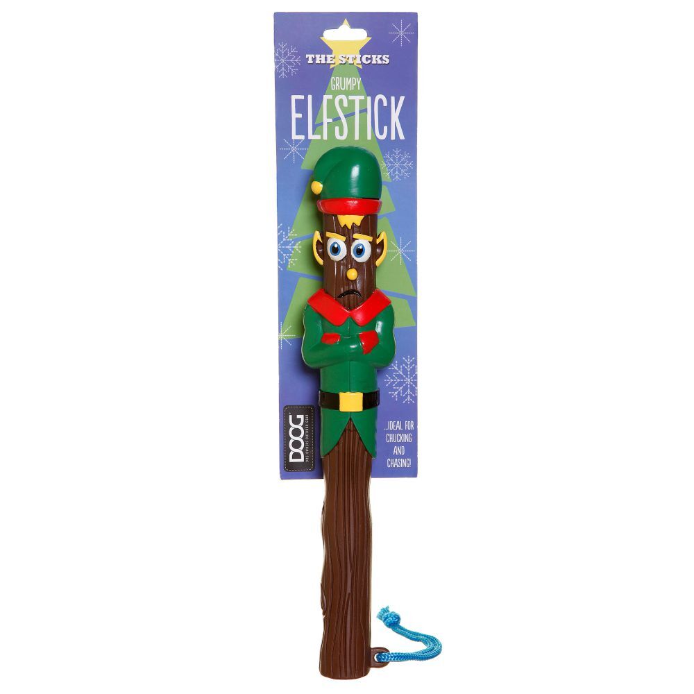 DOOG Elfstick Christmas Dog Toy