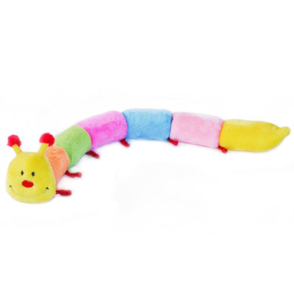 Zippy Paws Caterpillar Deluxe with 6 Blaster Squeakers