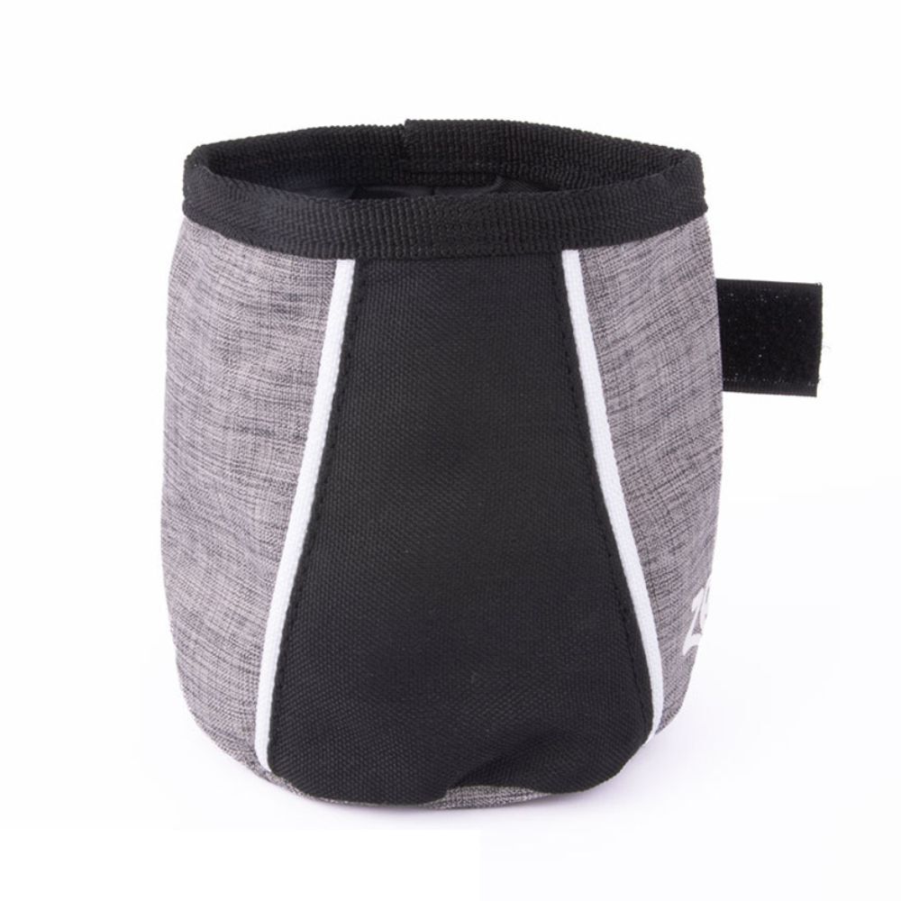 Zippy Paws Adventure Gear Treat and Ball Bag Graphite Grey