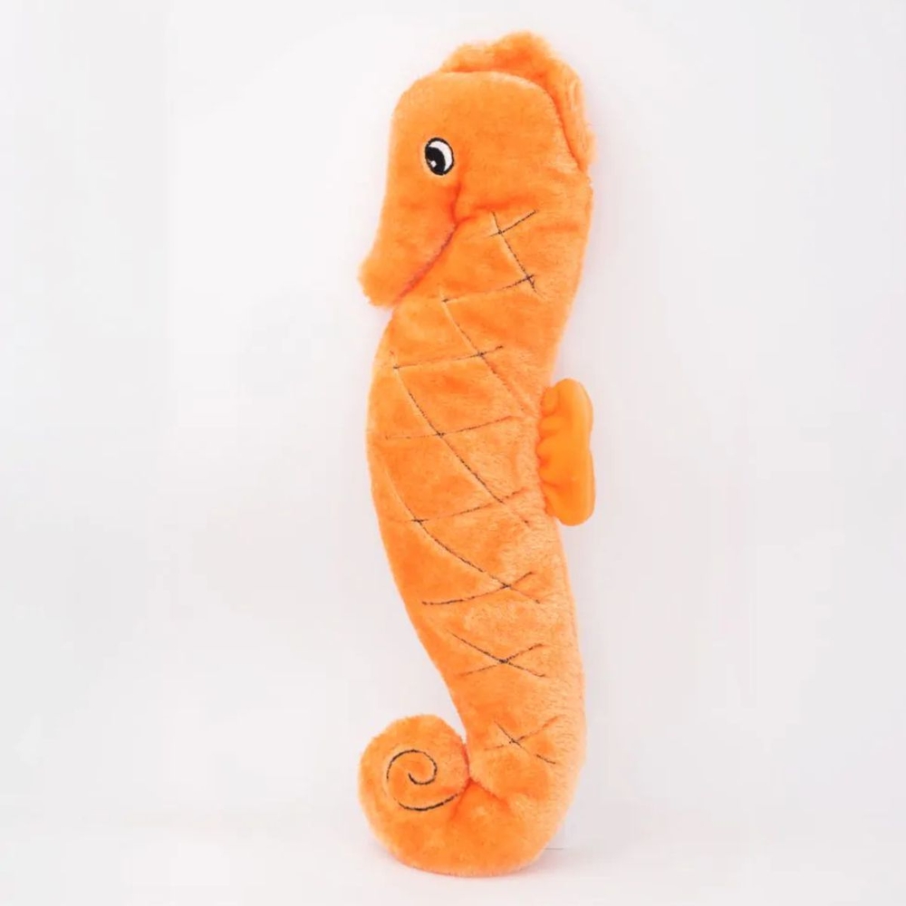 Zippy Paws Jigglerz Seahorse Shakeable Dog Toy